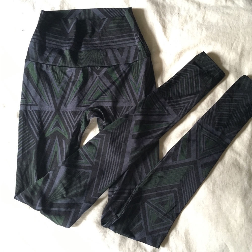 K-deer high waist patterned tights / leggings